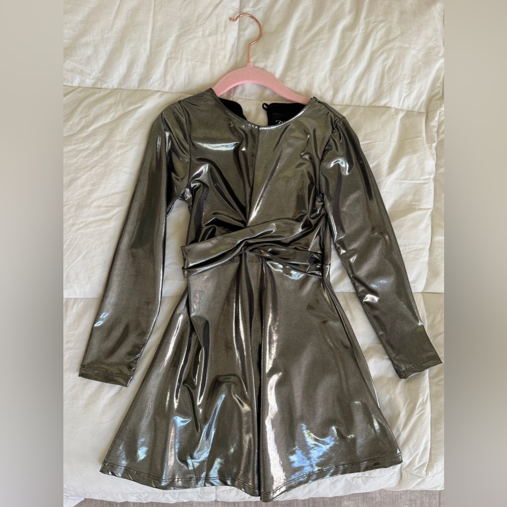 Zara Shimmering Dress girl 6/7